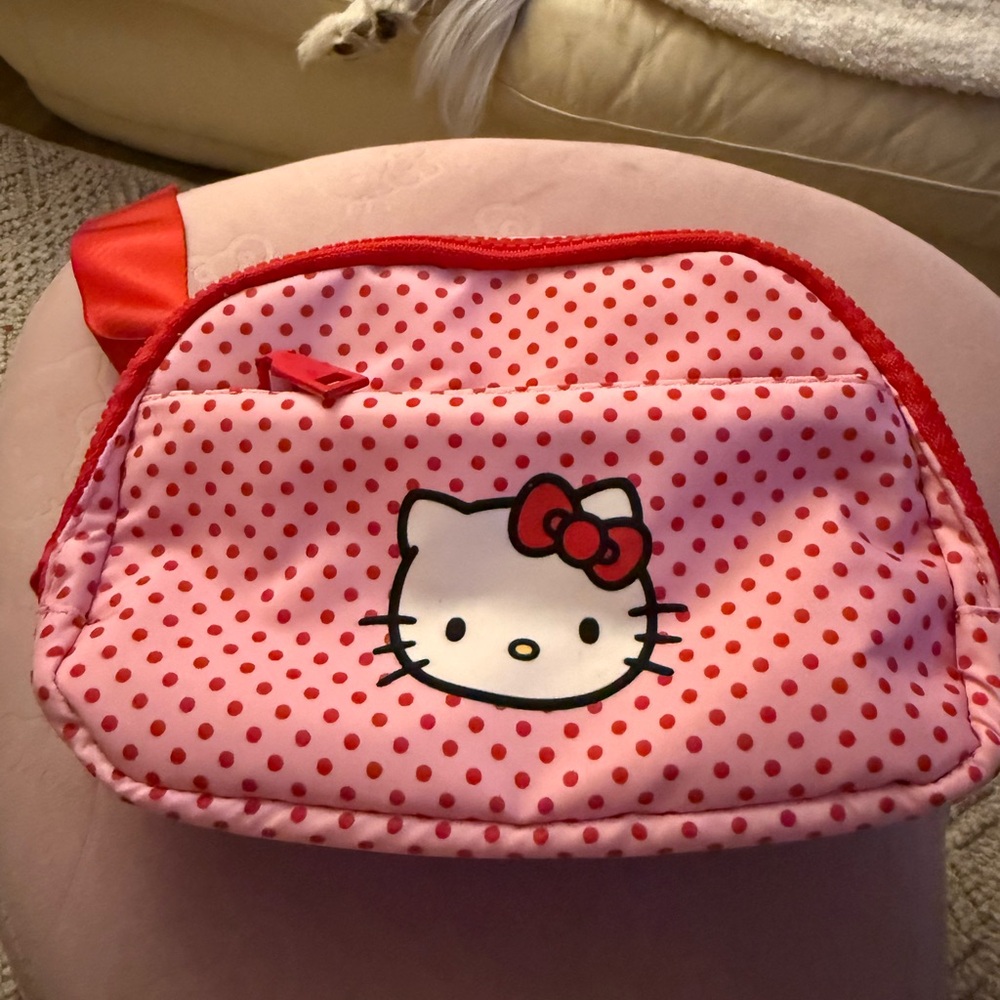 Hello Kitty Pink Polka Dot Kids Bag